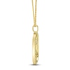 Thumbnail Image 2 of Shy ICON Zodiac Diamond Accent Virgo Necklace 14K Yellow Gold 18" B22001099-VIR