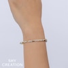 Thumbnail Image 4 of Shy Creation Diamond Pyramid Bangle Bracelet 1/2 ct tw 14K Yellow Gold SC55026735ZS