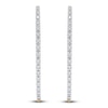 Thumbnail Image 3 of Diamond Hoop Earrings 1/6 ct tw Round 14K Yellow Gold