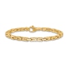 Thumbnail Image 1 of Men's Solid Link Chain Bracelet 14K Yellow Gold 4.9mm 8.75"