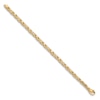 Thumbnail Image 2 of Men's Solid Link Chain Bracelet 14K Yellow Gold 4.9mm 8.75"