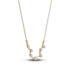 Thumbnail Image 2 of Diamond Aquarius Constellation Necklace 1/6 ct tw Round 14K Yellow Gold