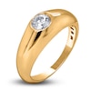 Thumbnail Image 2 of Men's Diamond Anniversary Ring 1/2 ct tw Round 14K Yellow Gold