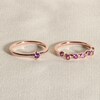 Thumbnail Image 4 of Juliette Maison Natural Peridot Ring 10K Rose Gold
