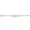 Thumbnail Image 2 of Diamond Bar Necklace 1/2 ct tw Round 14K White Gold 16"