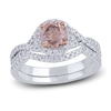 Thumbnail Image 1 of Diamond Bridal Set 1-1/2 ct tw Round 14K White Gold