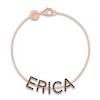 Thumbnail Image 1 of Juliette Maison Black Diamond Station Name Bracelet 1-3/8 ct tw Round 10K Rose Gold