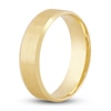 Thumbnail Image 2 of Men's Beveled Edge Wedding Band 14K Yellow Gold