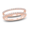 Thumbnail Image 1 of Diamond Anniversary Enhancer Band 1/4ct tw Round 14K Rose Gold
