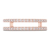 Thumbnail Image 3 of Diamond Anniversary Enhancer Band 1/4ct tw Round 14K Rose Gold