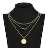 Thumbnail Image 4 of Triple Chain Necklace Set 14K Yellow Gold