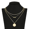 Thumbnail Image 5 of Triple Chain Necklace Set 14K Yellow Gold