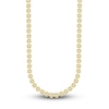 Thumbnail Image 4 of The New Fashioned Men's Bourbon-Colored & White Diamond Necklace 6 ct tw Round 10K Yellow Gold 22”