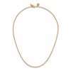 Thumbnail Image 4 of High-Polish Rolo Link Chain 24K Yellow Gold 16" 2.1mm