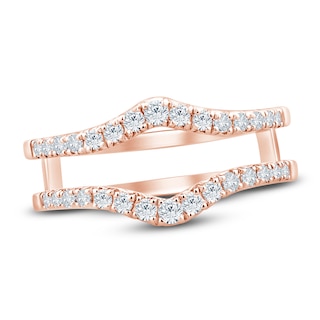 Pnina Tornai Diamond Enhancer Ring 1/2 ct tw 14K Rose Gold