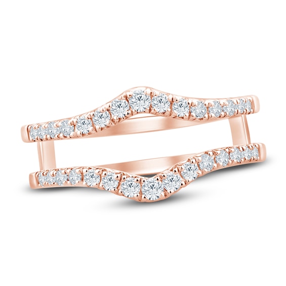 Pnina Tornai Diamond Enhancer Ring 1/2 ct tw 14K Rose Gold