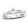 Thumbnail Image 1 of Pear-Shaped Diamond Engagement Ring 5/8 ct tw 14K White Gold
