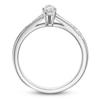 Thumbnail Image 2 of Pear-Shaped Diamond Engagement Ring 5/8 ct tw 14K White Gold