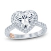 Thumbnail Image 0 of Pnina Tornai Lab-Created Diamond Heart-Shaped Engagement Ring 3-5/8 ct tw 14K White Gold