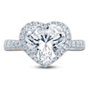 Thumbnail Image 3 of Pnina Tornai Lab-Grown Diamond Heart-Shaped Engagement Ring 3-5/8 ct tw 14K White Gold