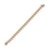 Thumbnail Image 2 of Italia D'Oro High-Polish San Marco Chain Bracelet 14K Yellow Gold 7"