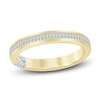 Thumbnail Image 0 of Pnina Tornai Baguette-Cut Lab-Created Diamond Anniversary Ring 1/3 ct tw 14K Yellow Gold