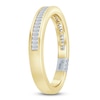 Thumbnail Image 1 of Pnina Tornai Baguette-Cut Lab-Created Diamond Anniversary Ring 1/3 ct tw 14K Yellow Gold