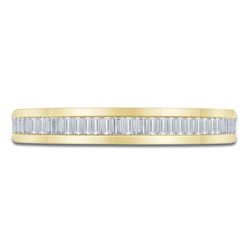 Pnina Tornai Baguette-Cut Lab-Created Diamond Anniversary Ring 1/3 ct tw 14K Yellow Gold