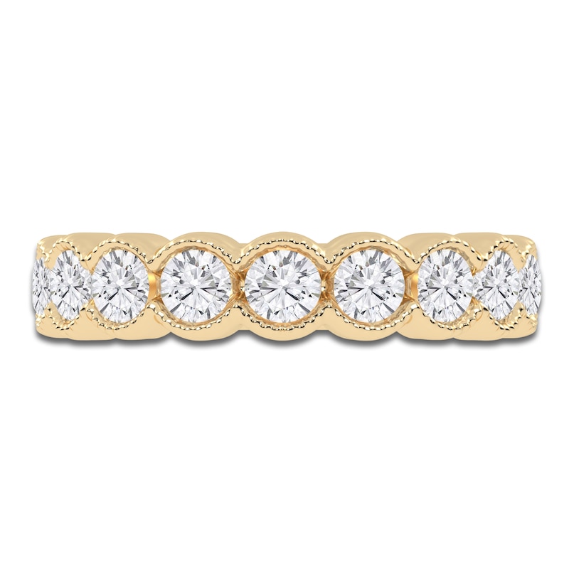 Main Image 3 of Created By Jared Studio Lab-Grown Diamond Anniversary Ring 1 ct tw 14K Yellow Gold