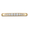 Thumbnail Image 3 of Vera Wang VOW Diamond Graduated Wedding Band 1/6 ct tw 14K Yellow Gold