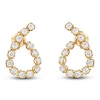 Thumbnail Image 1 of Matinee by A Link Diamond Abbracci Teardrop Earrings 1-3/8 ct tw 18K Yellow Gold