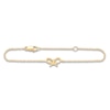 Thumbnail Image 1 of Children's Bow Bracelet 14K Yellow Gold 6"