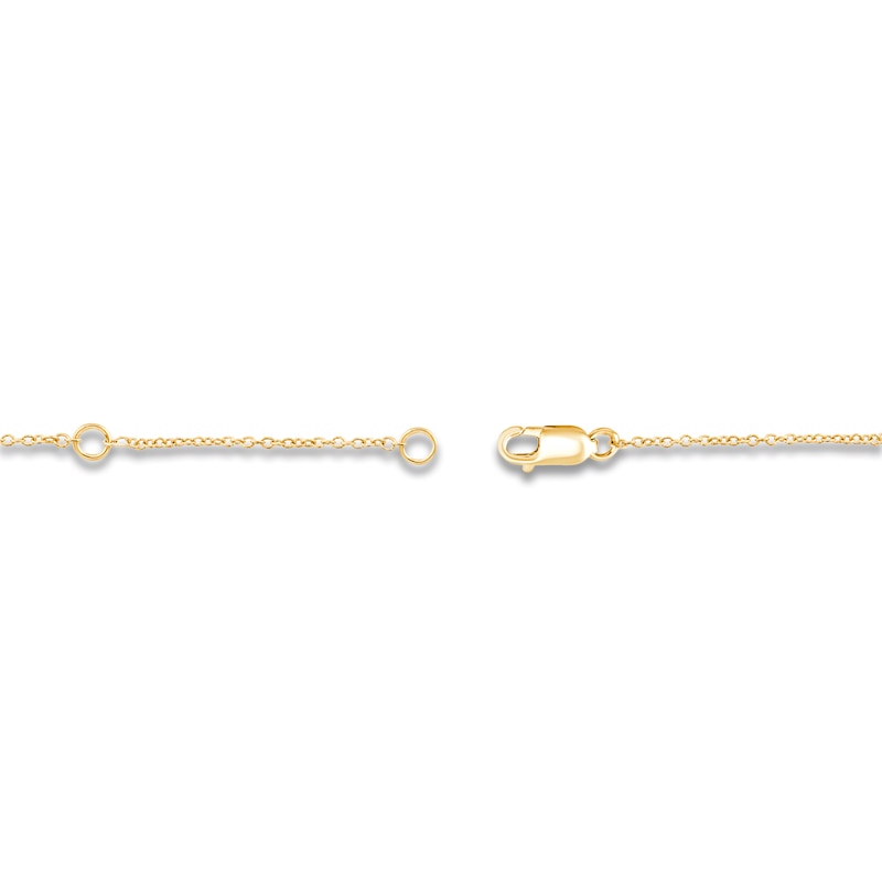 Main Image 3 of Children's Bow Bracelet 14K Yellow Gold 6"
