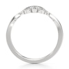 Thumbnail Image 2 of J'Lure Lab-Grown Diamond Scalloped Wedding Band 1/5 ct tw 18K White Gold