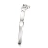 Thumbnail Image 3 of J'Lure Lab-Grown Diamond Scalloped Wedding Band 1/5 ct tw 18K White Gold