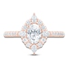Thumbnail Image 3 of Pnina Tornai Oval-Cut Diamond Halo Engagement Ring 1-1/3 ct tw 14K Rose Gold