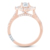 Thumbnail Image 4 of Pnina Tornai Oval-Cut Diamond Halo Engagement Ring 1-1/3 ct tw 14K Rose Gold