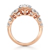 Thumbnail Image 2 of J'Lure Kite Step-Cut Lab-Created Diamond Engagement Ring 5-1/3 ct tw 18K Rose Gold