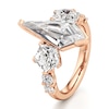 Thumbnail Image 4 of J'Lure Kite Step-Cut Lab-Created Diamond Engagement Ring 5-1/3 ct tw 18K Rose Gold