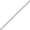 Thumbnail Image 3 of 1933 by Esquire Men's Square-Cut Natural White Topaz Bracelet Sterling Silver 8.5"