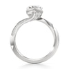 Thumbnail Image 2 of J'Lure Hexagon Brilliant-Cut Lab-Grown Diamond Bypass Engagement Ring 2-1/4 ct tw 18K White Gold