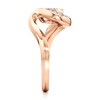 Thumbnail Image 3 of J'Lure Leaf Step-Cut Lab-Grown Diamond Engagement Ring 1 ct tw 18K Rose Gold