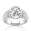 Thumbnail Image 1 of J'Lure Octagon Brilliant-Cut Lab-Grown Diamond Engagement Ring 3-3/8 ct tw 18K White Gold