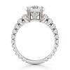 Thumbnail Image 2 of J'Lure Octagon Brilliant-Cut Lab-Grown Diamond Engagement Ring 3-3/8 ct tw 18K White Gold