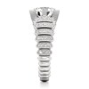 Thumbnail Image 3 of J'Lure Octagon Brilliant-Cut Lab-Grown Diamond Engagement Ring 3-3/8 ct tw 18K White Gold