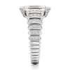 Thumbnail Image 3 of J'Lure Oval Portrait-Cut Lab-Grown Diamond Engagement Ring 2-3/8 ct tw 18K White Gold