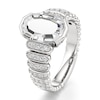 Thumbnail Image 4 of J'Lure Oval Portrait-Cut Lab-Grown Diamond Engagement Ring 2-3/8 ct tw 18K White Gold