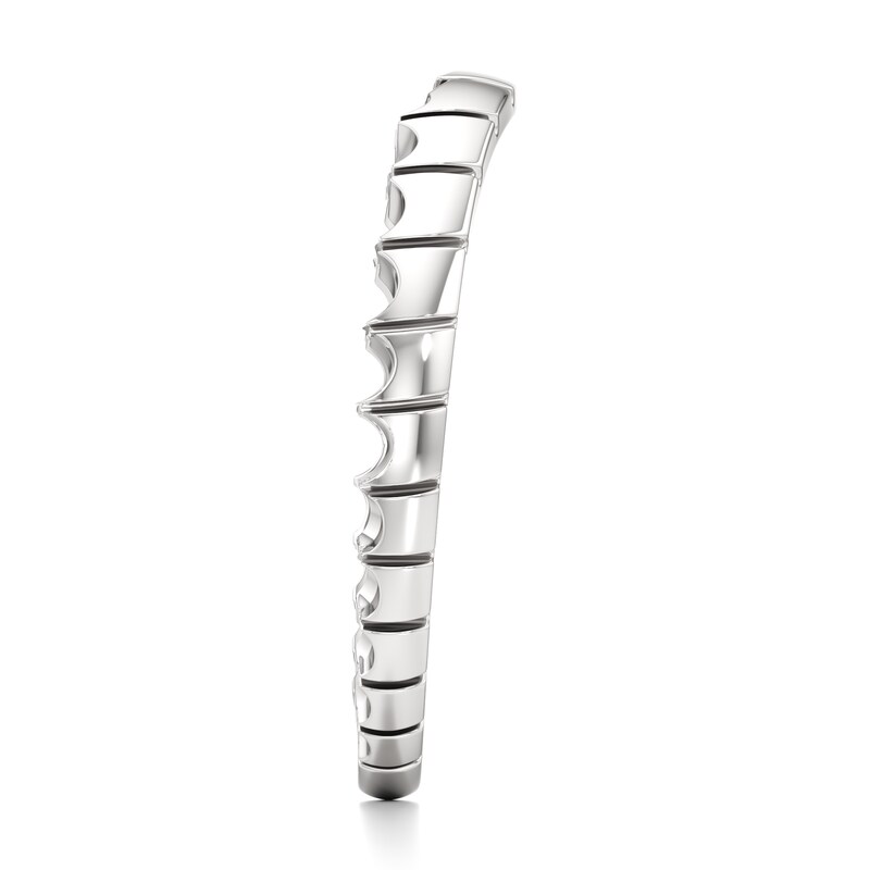 Main Image 3 of J'Lure Contour Wedding Band 18K White Gold