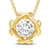 Thumbnail Image 1 of Unspoken Diamond Solitaire Necklace 2 ct tw 14K Yellow Gold 18" (I1/I)