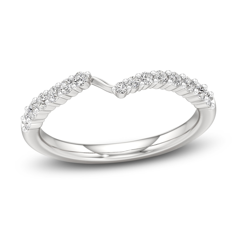 Main Image 1 of J'Lure Lab-Grown Diamond Wedding Band 1/4 ct tw 18K White Gold